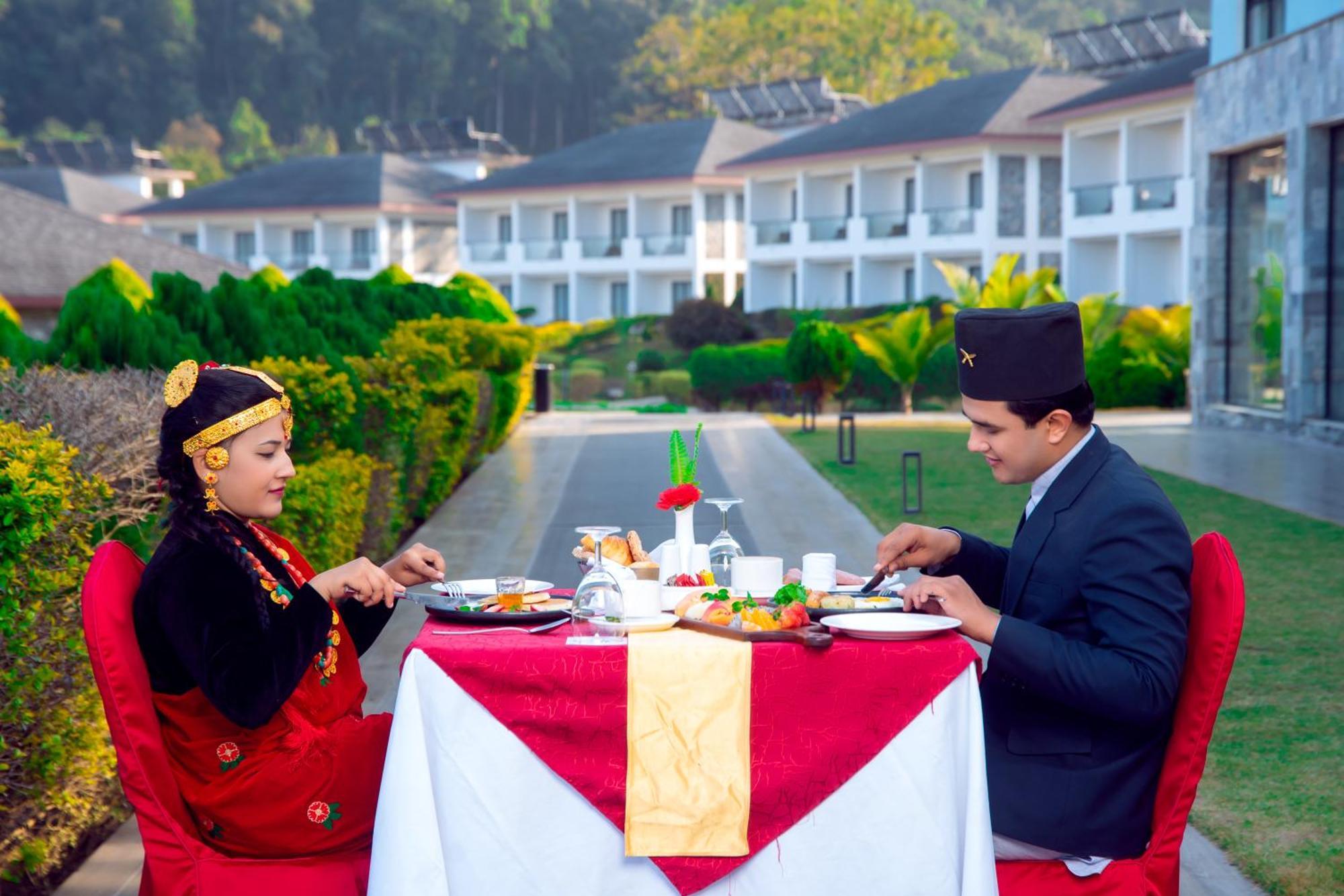 Mountain Glory Forest Resort Pokhara Exterior foto